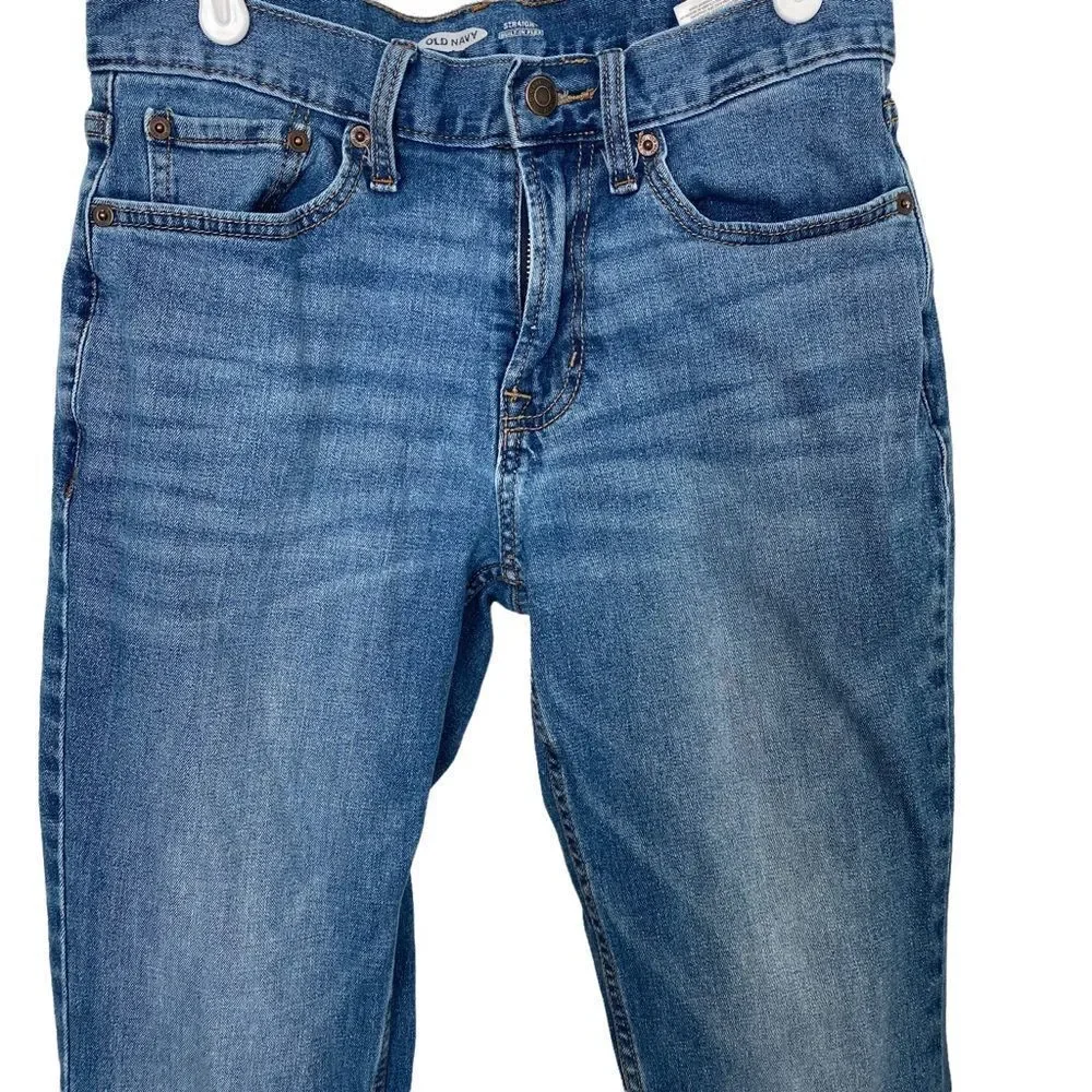 Old Navy Built In Flex Straight Jeans Sz 28x 30‎